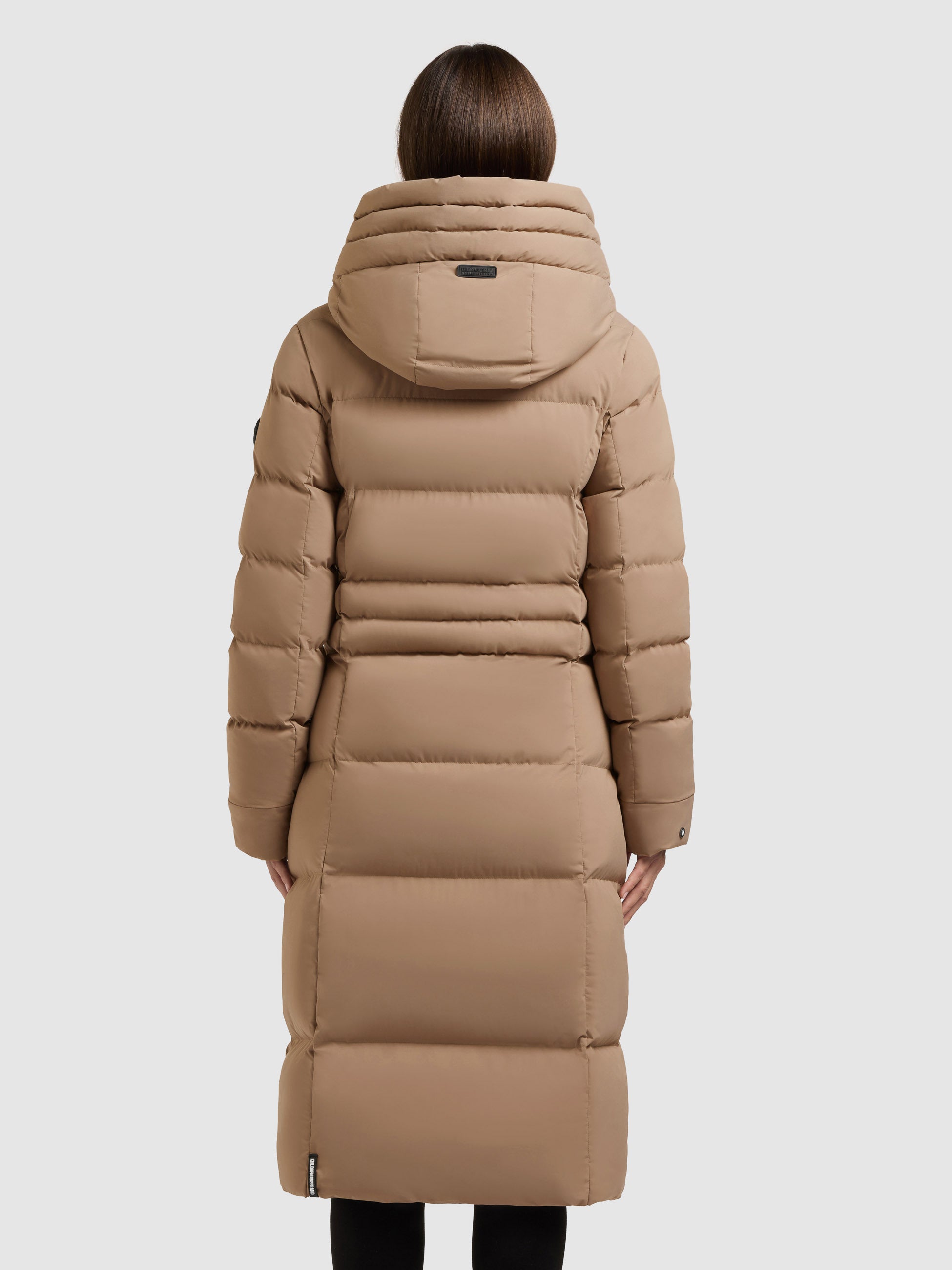 khujo-mantel-enakh-cookie-beige-knielanger-damen-steppmantel-slim-fit image 3