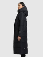 khujo-coat-soulani5-matt-port-blue-wadenlanger-damen-wintermantel-regular-fit image 5