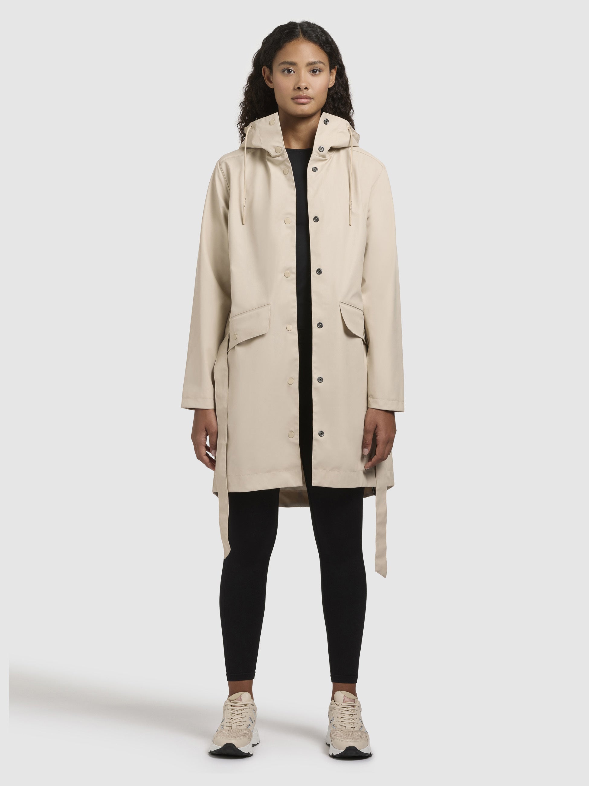 khujo-mantel-quinn-beige-damen-regenmantel-mit-kapuze image 6