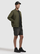khujo-jacke-listener-bomberjacke-olivgr-n-damen image 7
