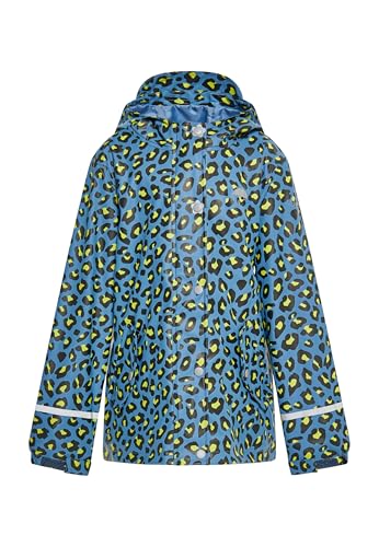 schmuddelwedda-m-dchen-regenjacke-tiermuster-mit-kapuze image 5