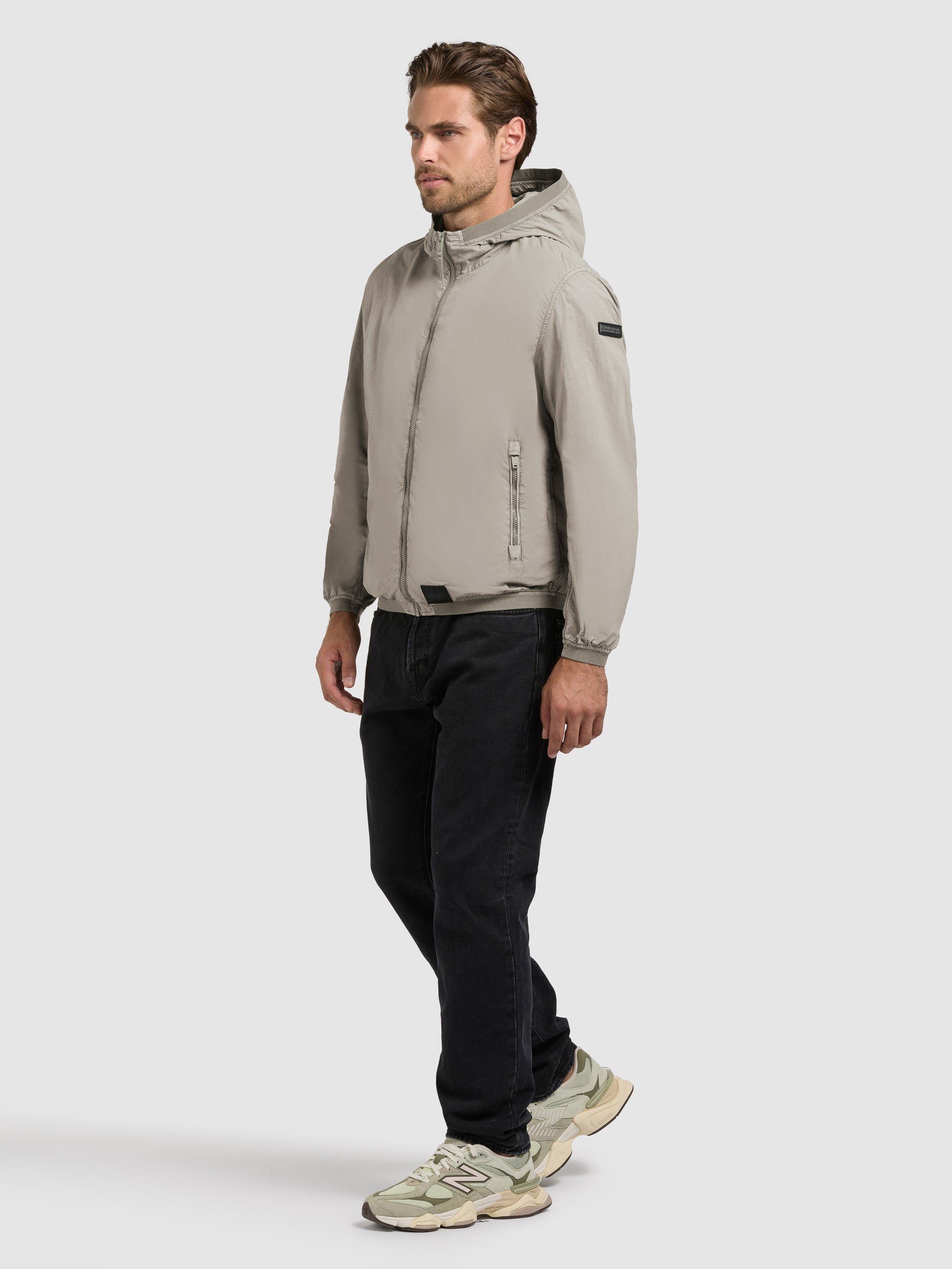 khujo-jacke-derf-bone-beige-blousonjacke-mit-kapuze image 2