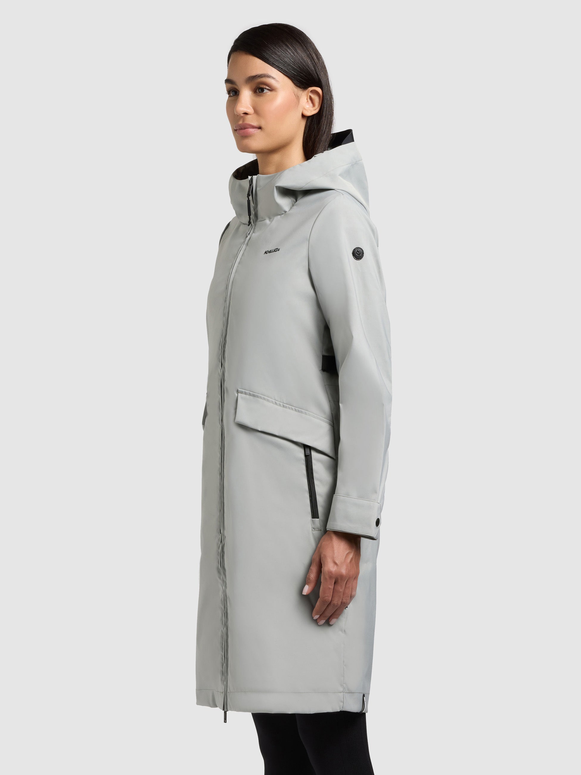 khujo-femke2-damen-parka-cloud-green-slim-fit image 5