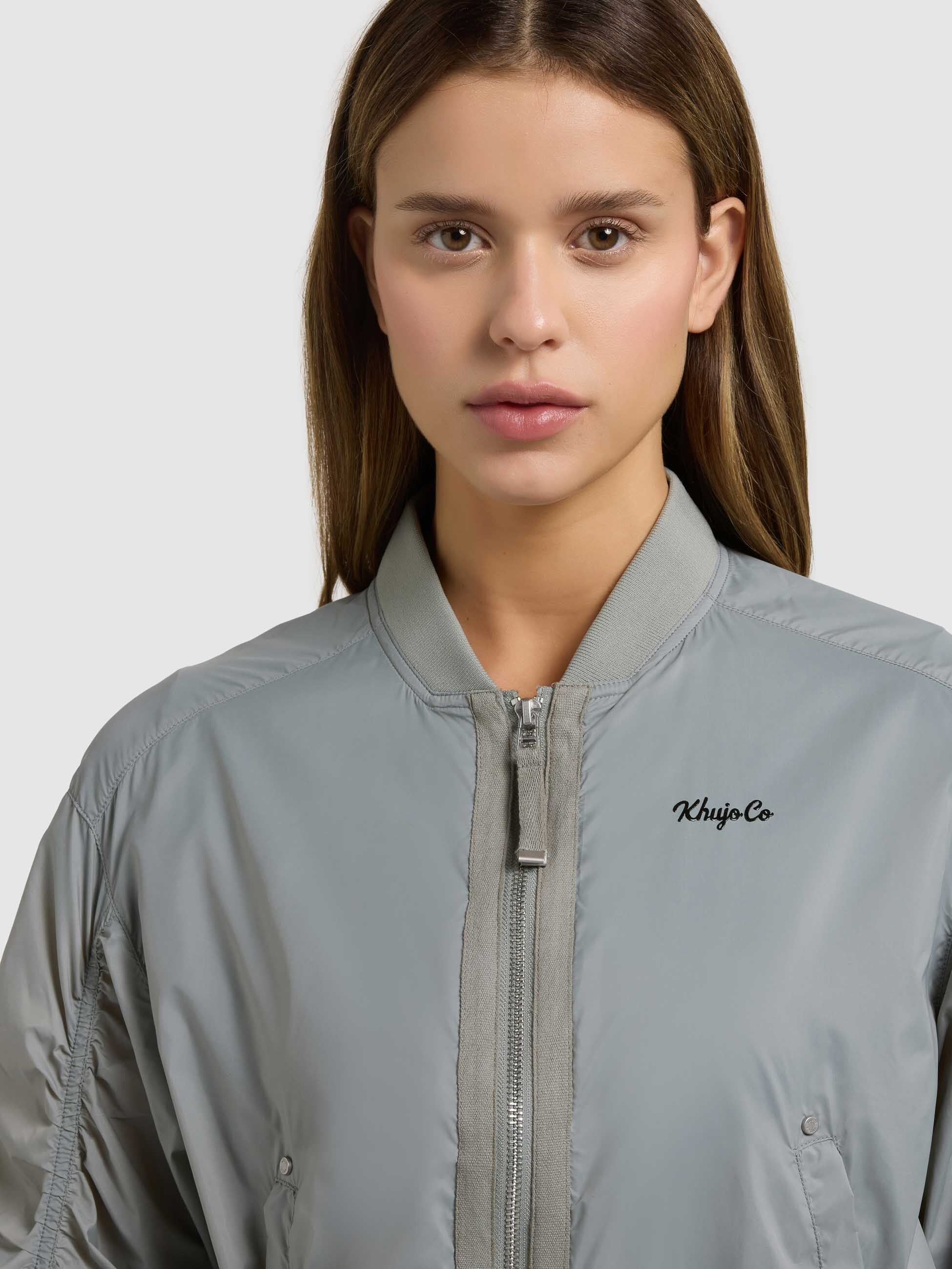 khujo-jacke-tuvay-cloud-green-blouson-bomberjacke-damen image 7