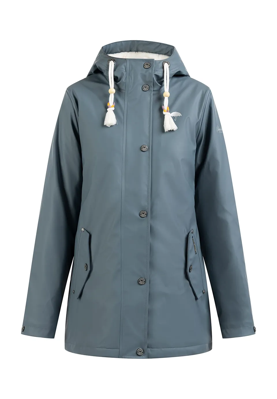 schmuddelwedda-damen-regenjacke-mit-webpelzfutter-3 image 1