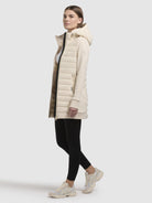khujo-jacke-etele-hellbeige-damen-steppjacke-materialmix image 2