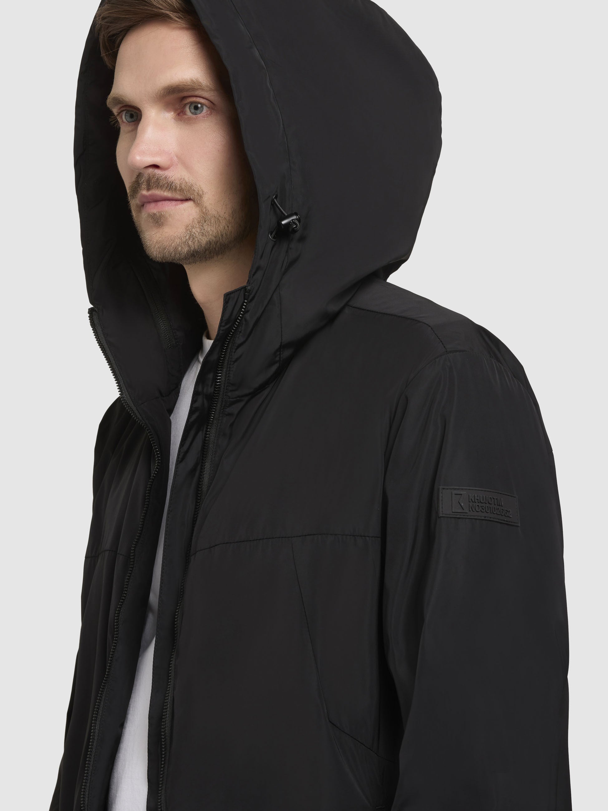 khujo-taikoo-damen-kapuzenjacke-schwarz image 7