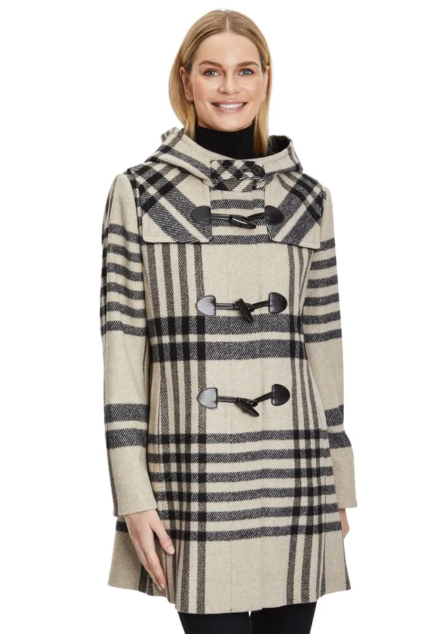 gil-bret-dublin-dufflecoat-damenjacke-mit-knebelverschl-ssen-und-kapuze image 1