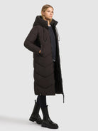 khujo-coat-linari-moody-plum-wadenlanger-damen-steppmantel image 6