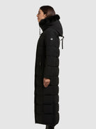 khujo-mantel-edem2-black-damen-steppmantel-wadenlang-wattiert image 5