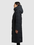 khujo-coat-trudie-port-blue-wadenlanger-damen-steppmantel image 5