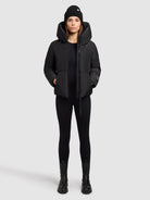 khujo-jacke-audrey-matt-black-damen-steppjacke image 6