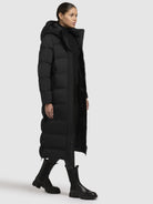 khujo-mayla2-damen-wintermantel-black-wadenlang image 6