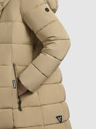 khujo-jacke-tenx-sand-damen-parka-steppjacke-mit-abnehmbarem-einsatz image 8