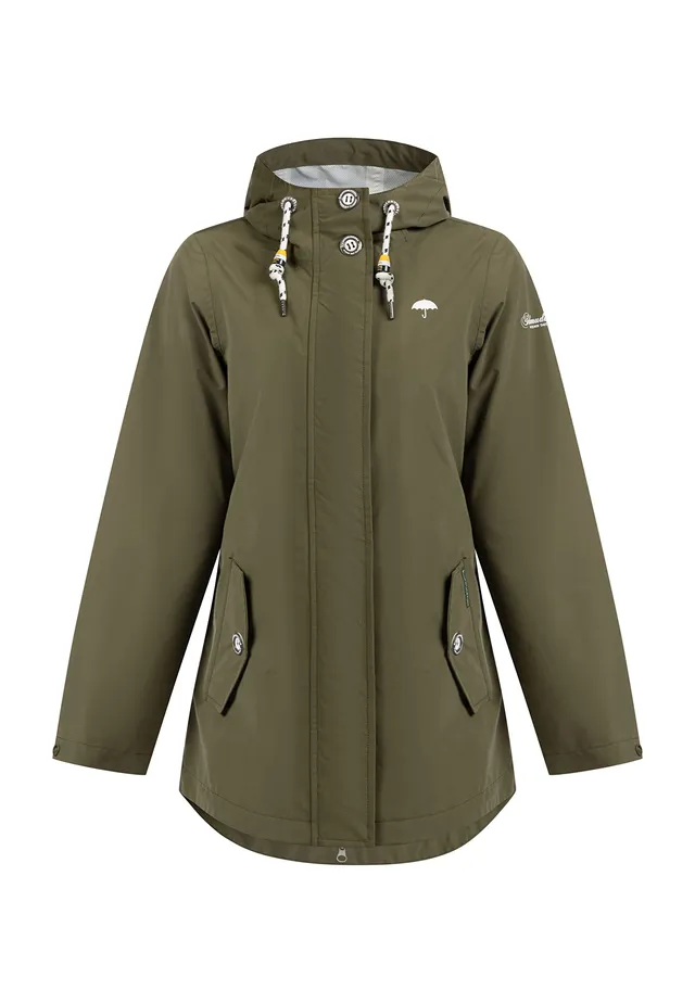 schmuddelwedda-damen-regenjacke-aus-recyceltem-material image 1