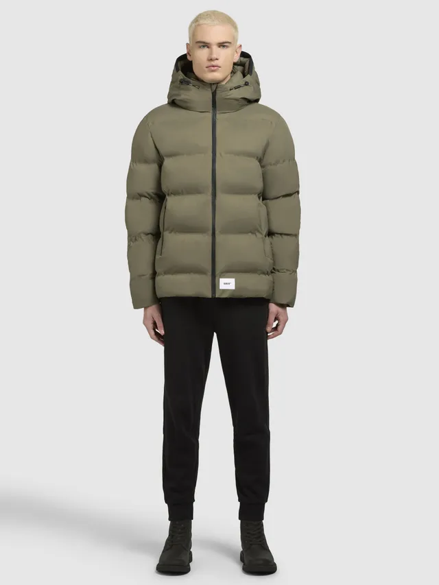 khujo-silas2-damen-winterjacke-light-olive-wattiert-mit-kapuze image 1