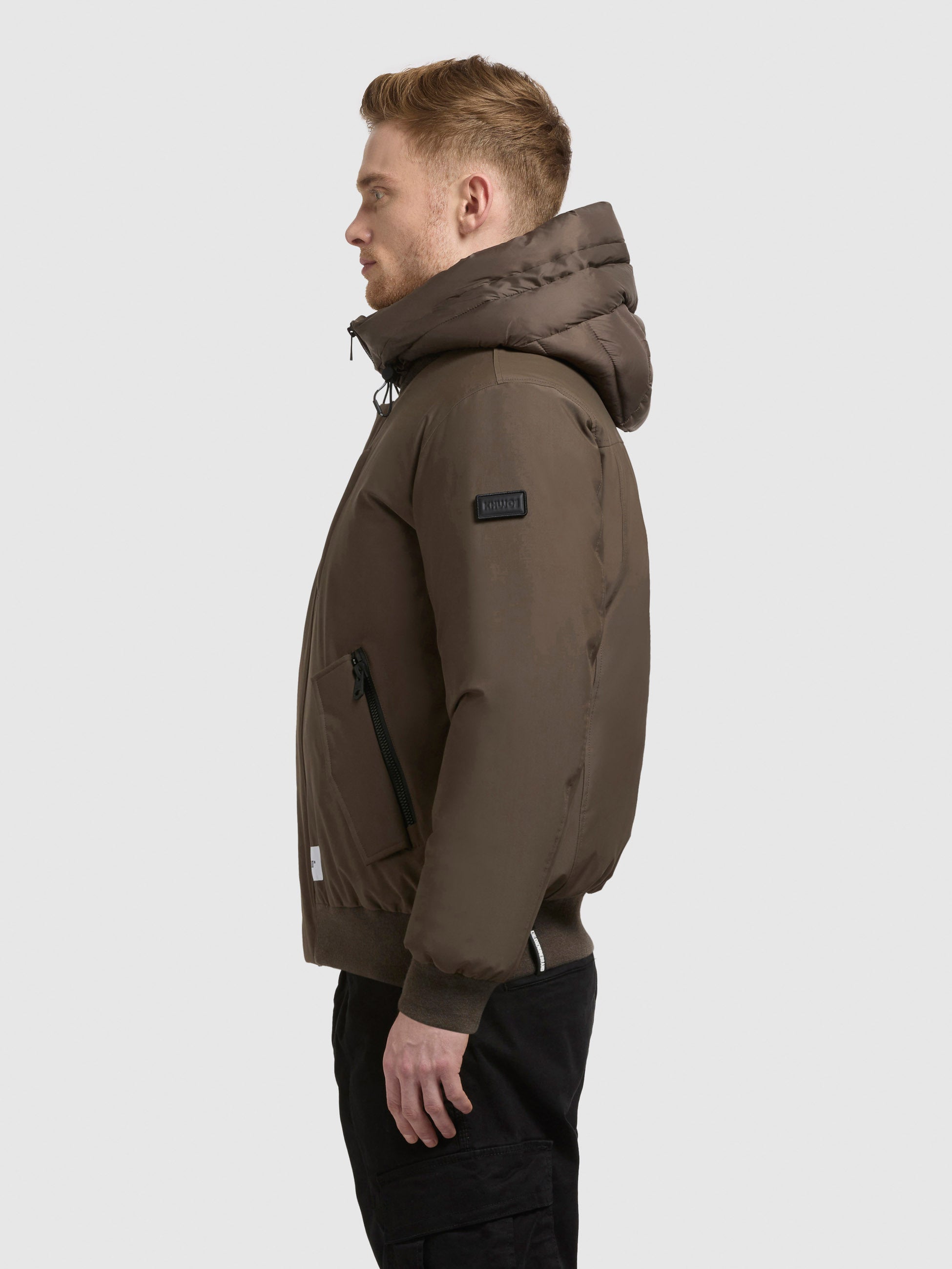 khujo-jacke-clemat-dull-green-bomberjacke-mit-herausnehmbarem-stepp-einsatz image 5