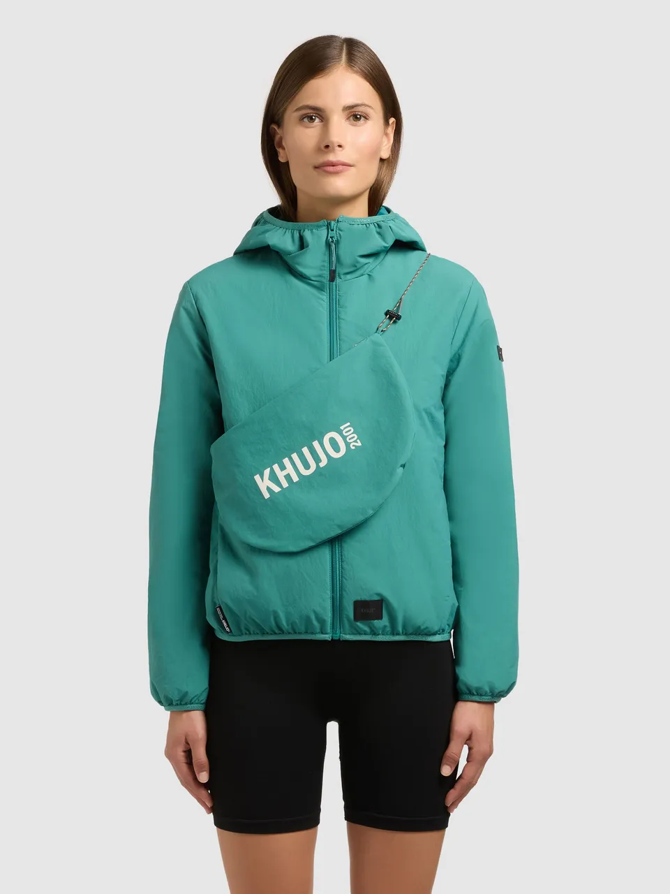 khujo-shelly2-damen-jacke-mit-tasche-north-sea-teal image 1