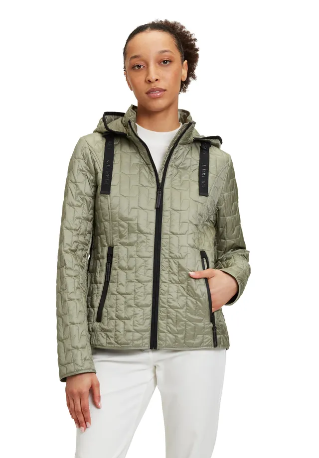 gil-bret-lou-damen-steppjacke-66-cm-tailliert-mit-tunnel-kapuze image 1