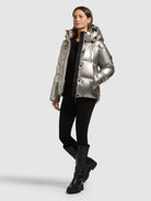 khujo-jacket-devina-shiny-royal-silver-steppjacke-damen-gl-nzend image 2