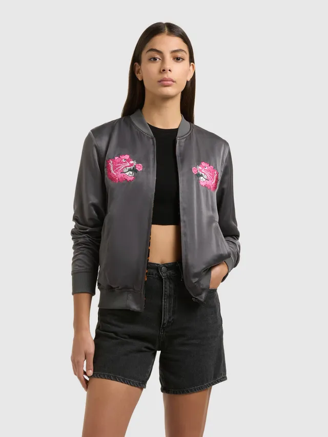 khujo-wendejacke-ruby-slate-grey-blouson-bomberjacke-2in1 image 1