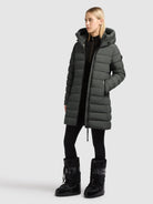 khujo-jacke-nekar-foam-green-damen-steppjacke-mit-kapuze image 2