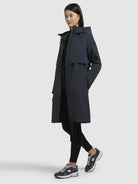 khujo-adura-kurzmantel-dark-blue-sommer-parka image 2