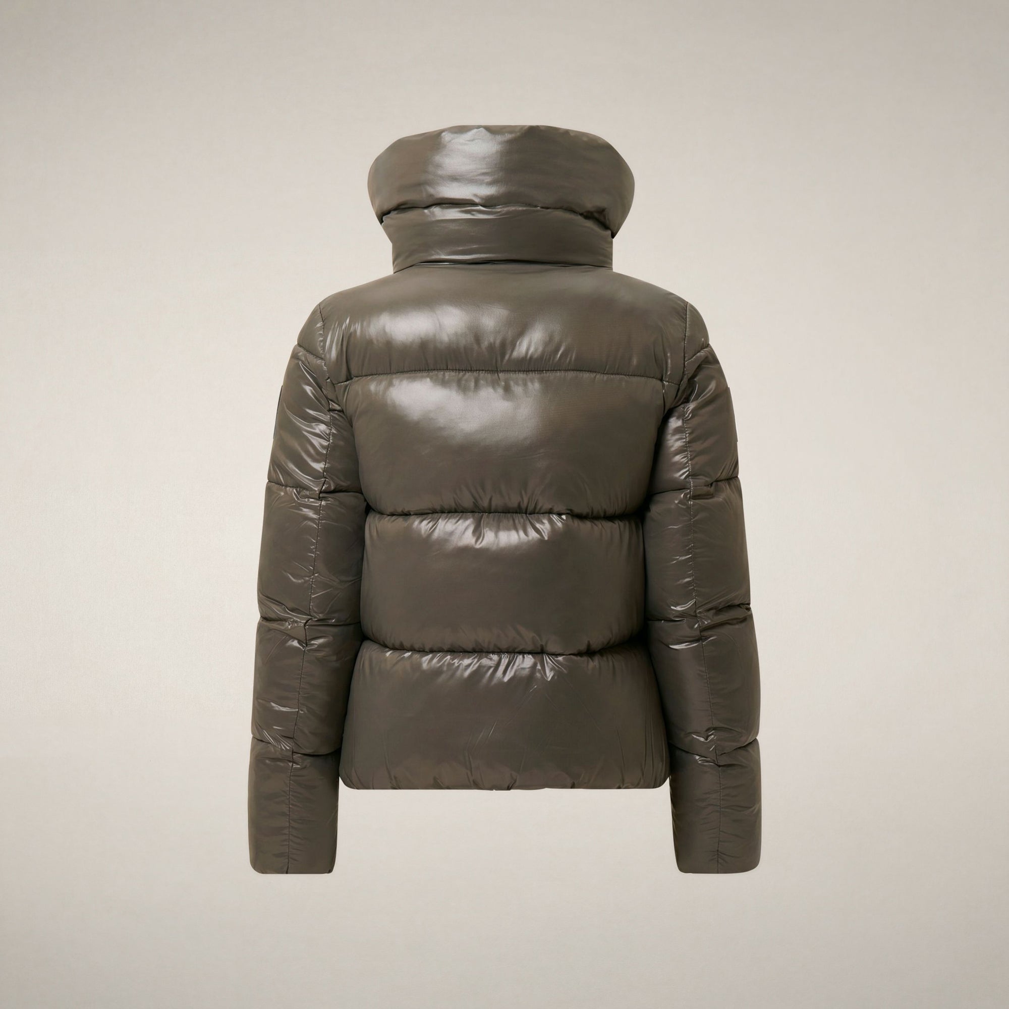 save-the-duck-isla-damen-piumino-mit-hohem-kragen-gunmetal-grau image 4