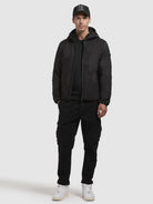 khujo-jacke-rhein-schwarz-steppjacke-h-ftlang-damen image 2