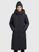 khujo-coat-dairi-dark-blue-damen-steppmantel-knielang image 4