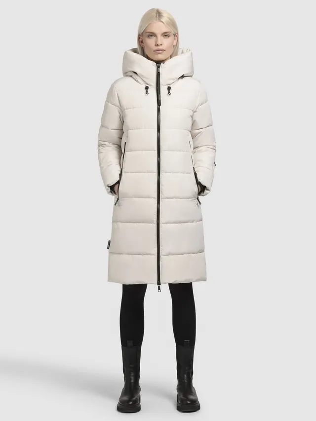 khujo-coat-jilias5-cream-white-gesteppter-damen-wintermantel-mit-zwei-wege-rei-v image 1