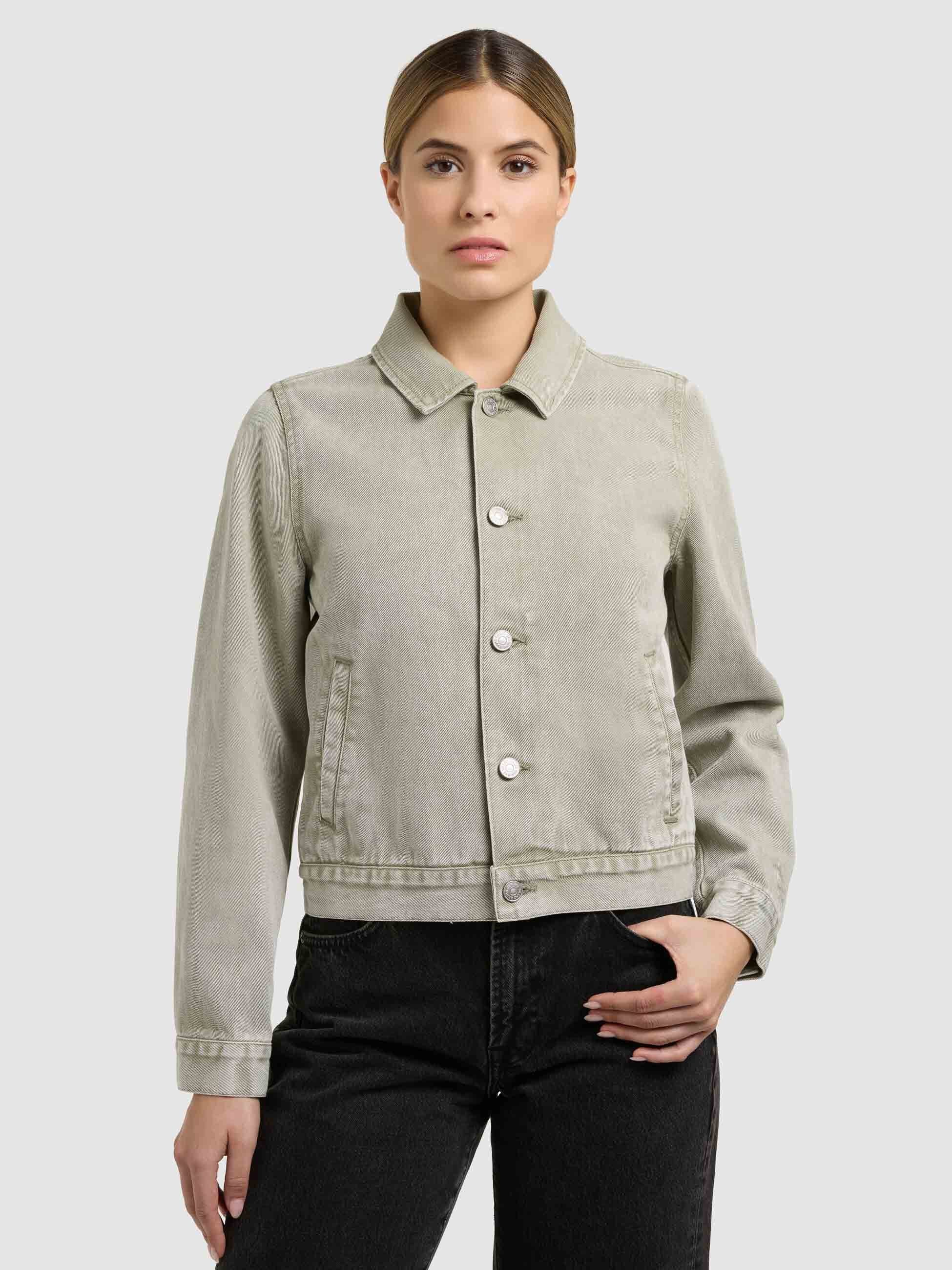 khujo-renia-damen-jeansjacke-seagreen image 7