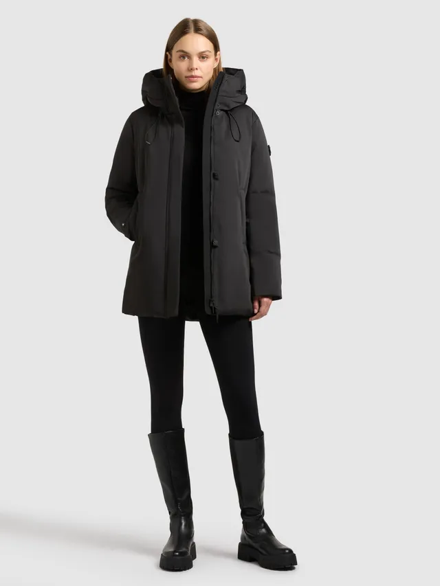 khujo-jacke-allap-damen-winterjacke-black image 1
