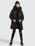 khujo-coat-darka-black-steppmantel-regular-fit image 2