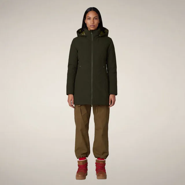 save-the-duck-rachel-damen-parka-dunkelgr-n-mit-recycled-plumtech image 1