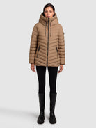khujo-jacke-pace-rust-brown-damen-steppjacke-mit-kapuze image 2