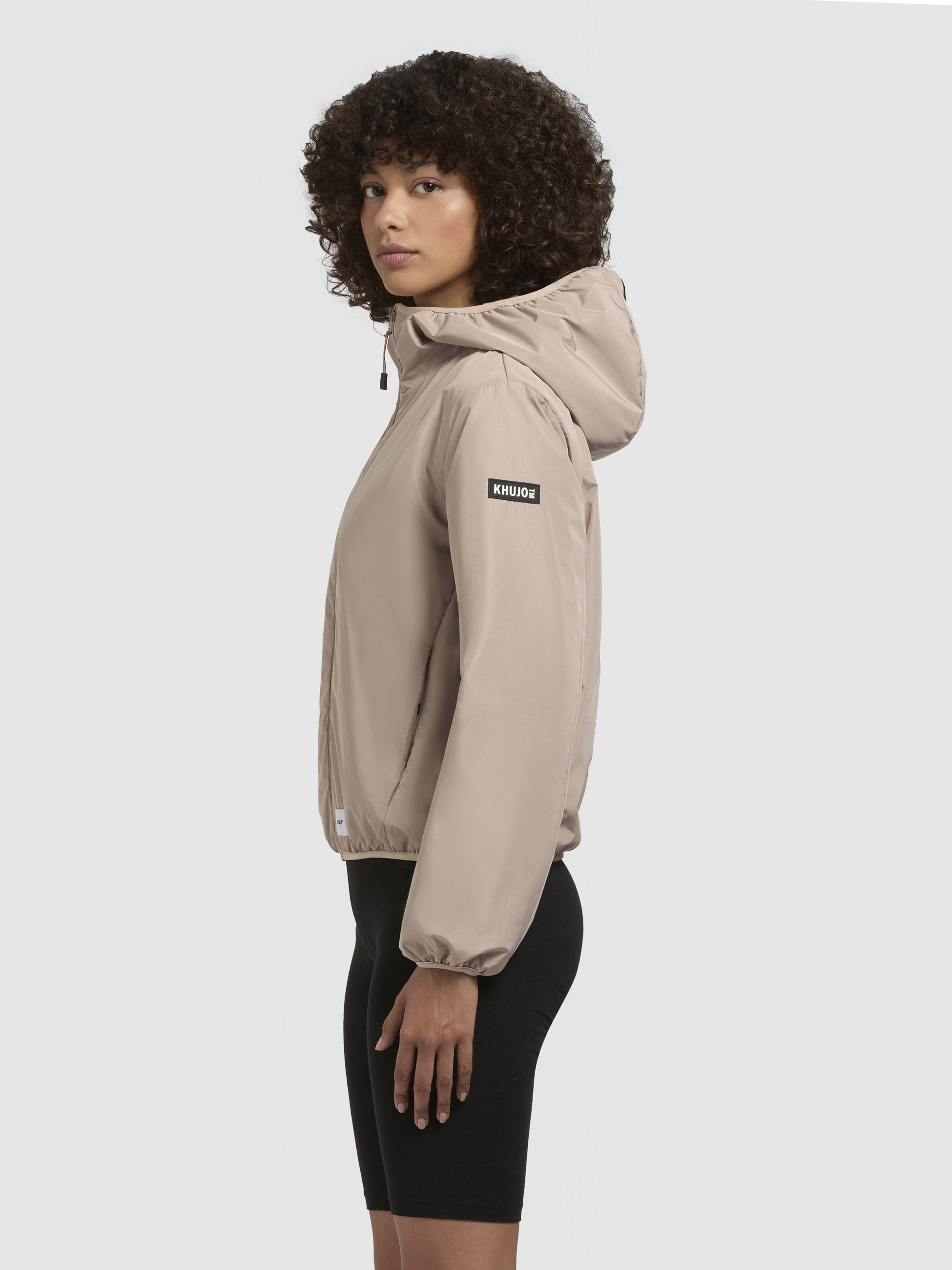khujo-jacke-shelly-with-bag-beige-superleichte-kapuzenjacke-damen image 3