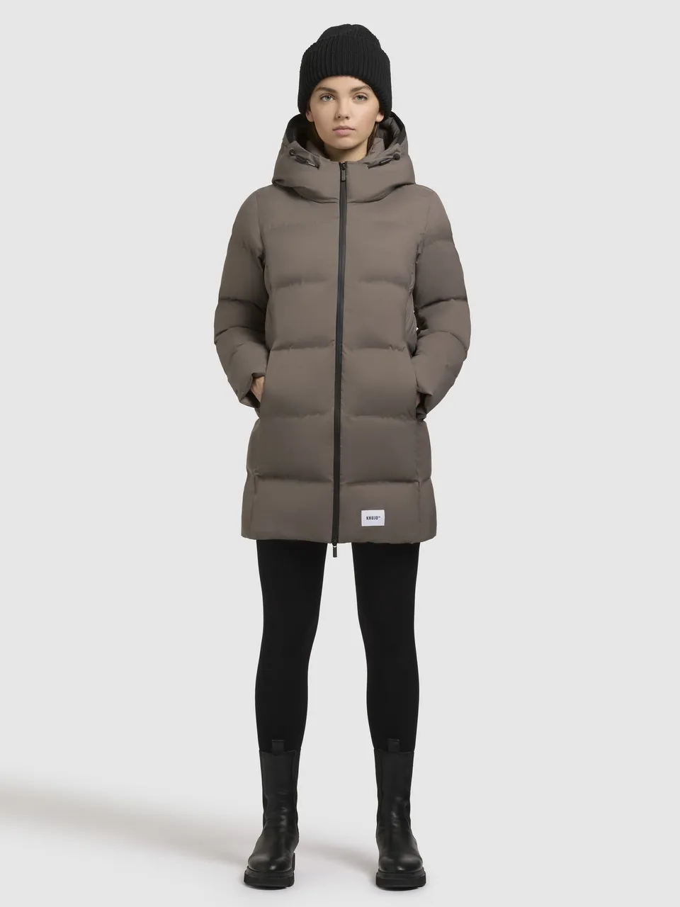 khujo-jacke-tanare3-damen-steppjacke-mauve-regular-fit image 1