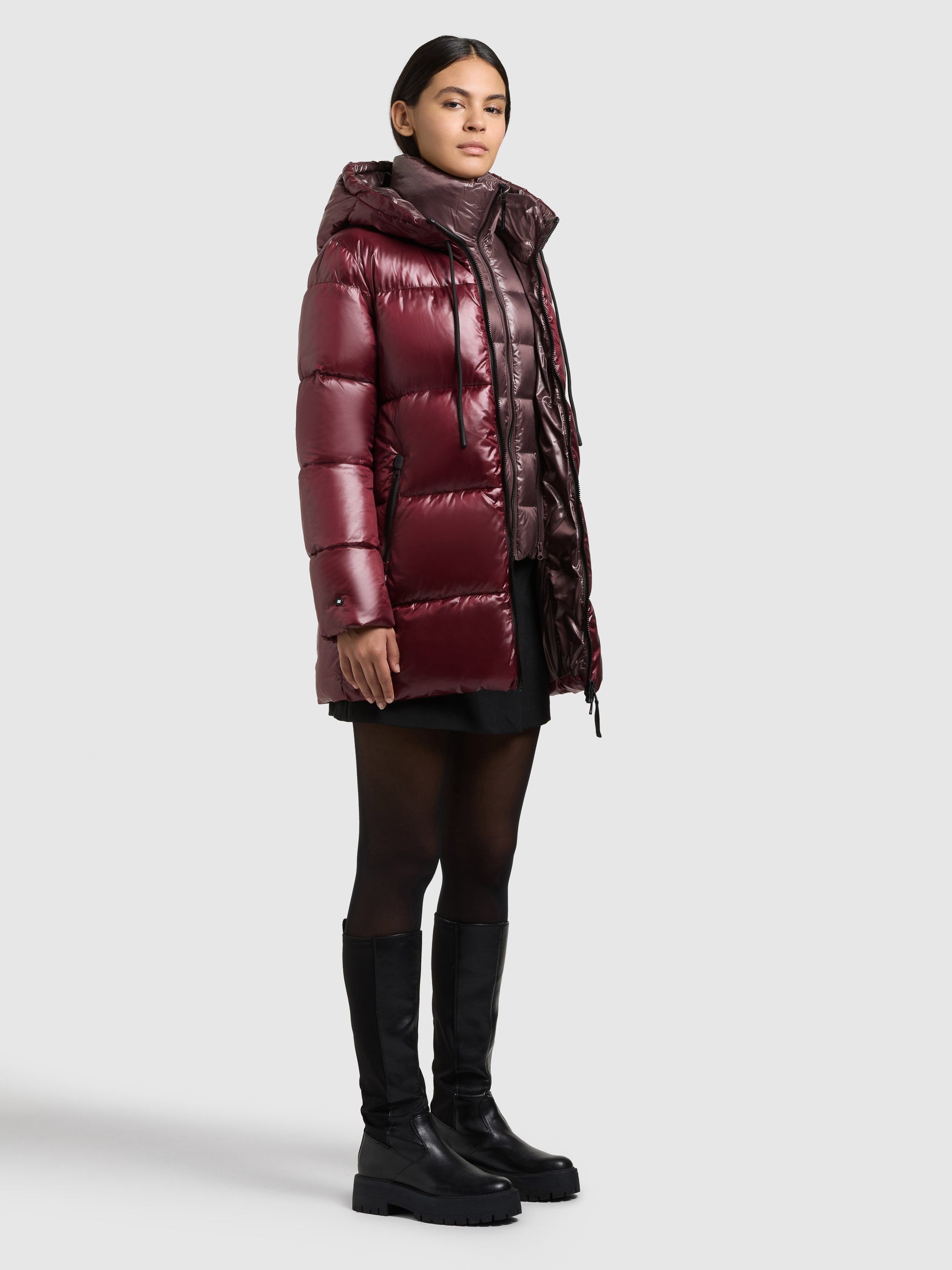 khujo-dasha-2in1-winterjacke-mahagoni-red-damen image 6