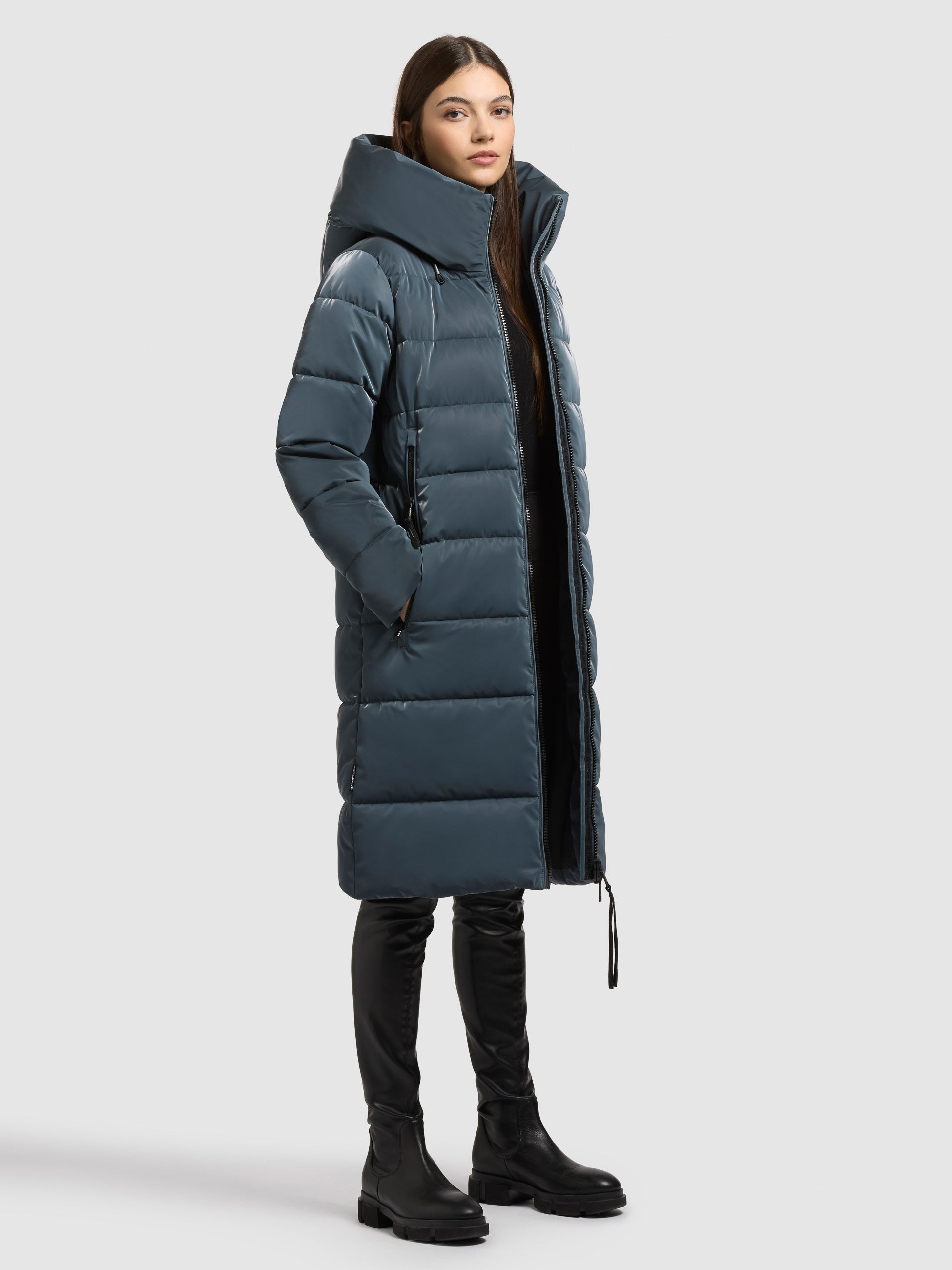 khujo-mantel-jilias6-shiny-dim-blue-damen-wintermantel-gl-nzend image 6