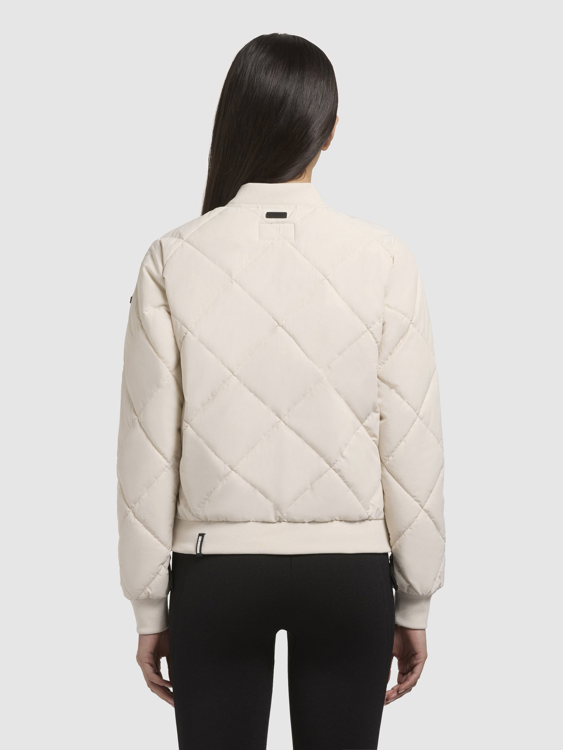 khujo-jacke-ange-hellbeige-kurze-bomber-steppjacke-f-r-damen image 3
