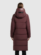 khujo-coat-nalu-damen-steppmantel-knielang-moscato-red image 3