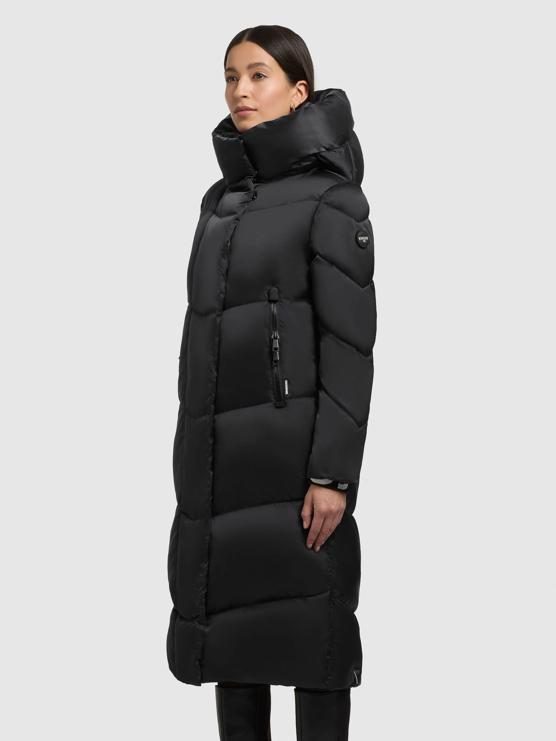 khujo-mantel-manelia2-black-damen-steppmantel-wadenlang-gl-nzend image 5