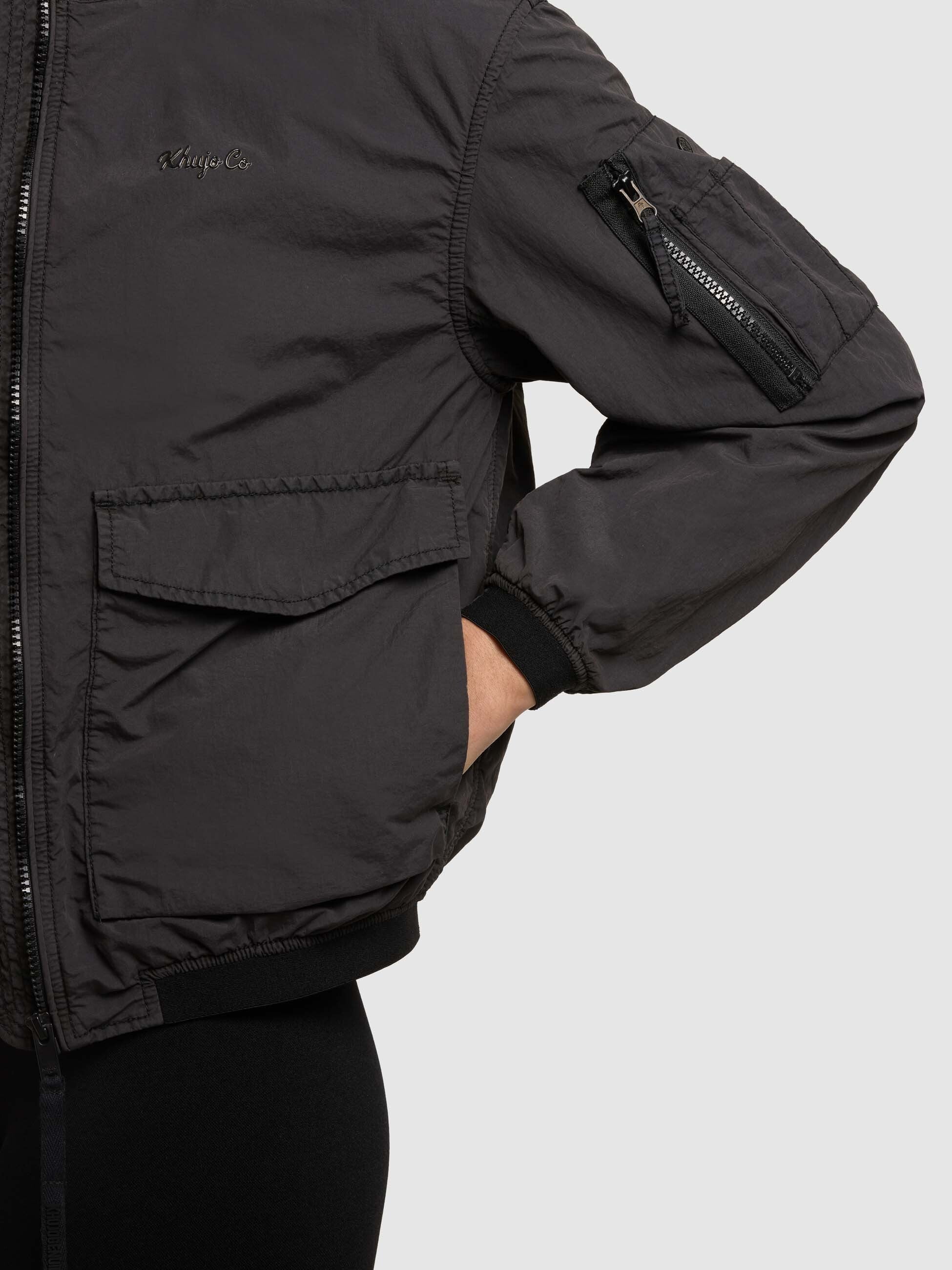 khujo-jacke-vona-black-bomberjacke-blouson-ungef-ttert image 8