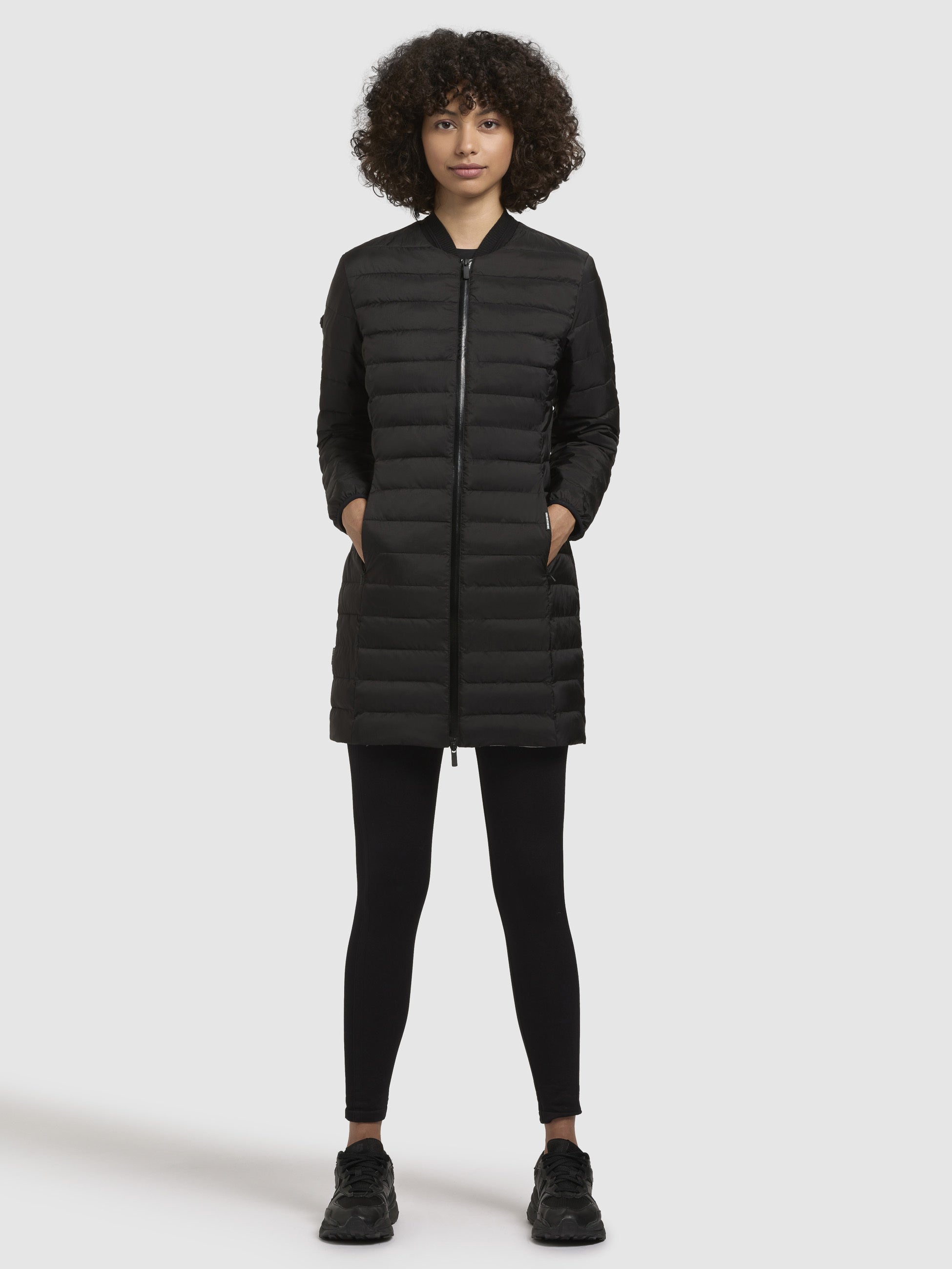 khujo-jacke-gera-damen-steppjacke-slim-fit-schwarz image 6