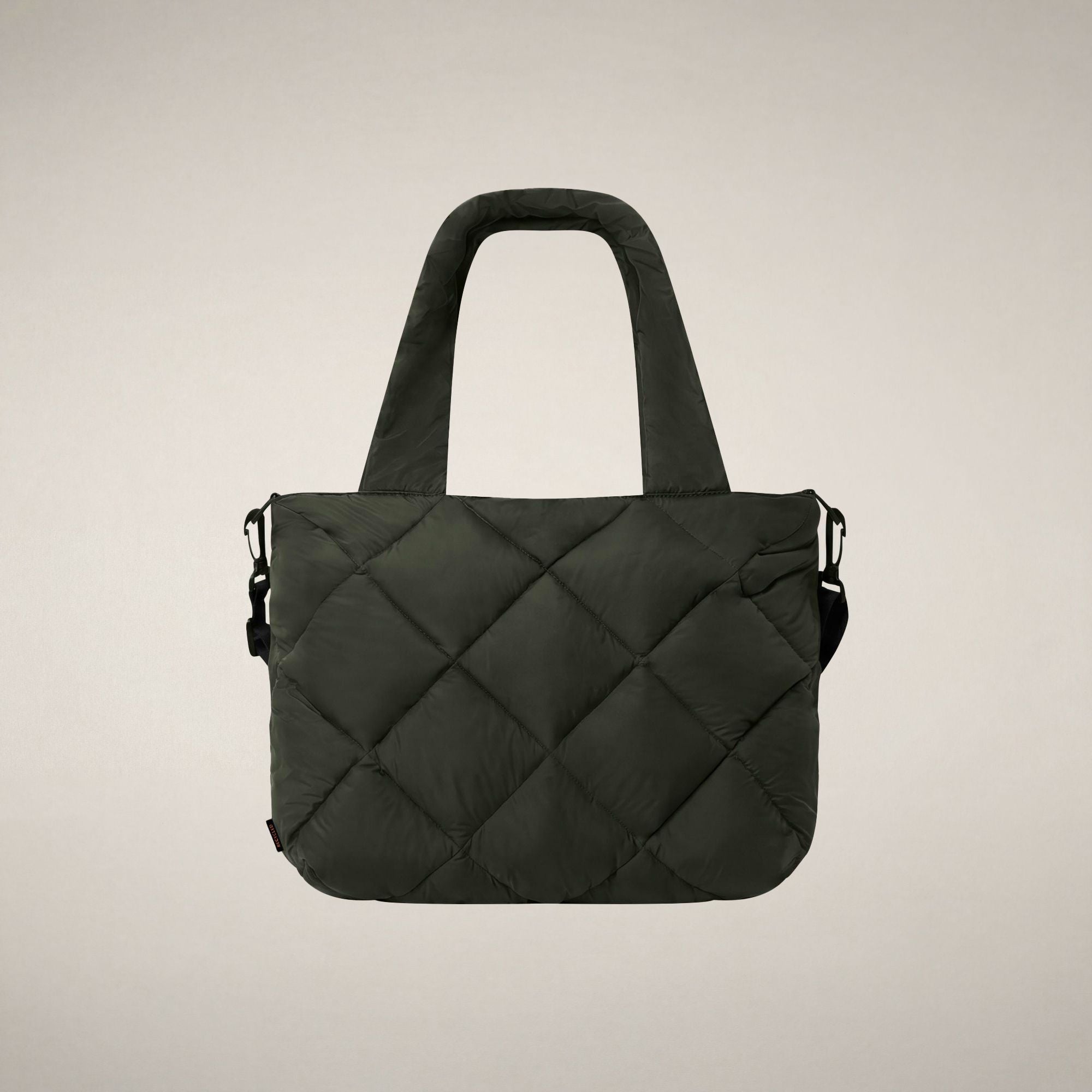 save-the-duck-sely-stepp-tasche-verde-serpente-quilted-bag-mit-trageriemen image 2