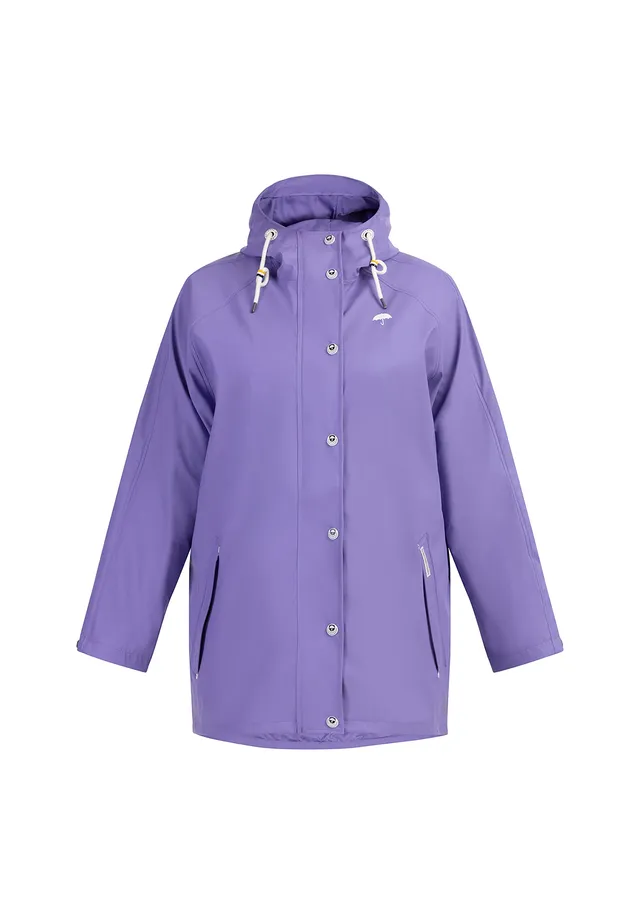 schmuddelwedda-damen-plus-size-regenmantel-langer-wetterfester-regenmantel image 1
