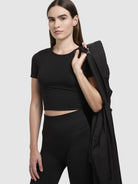 khujo-pinax-damen-sommer-parka-black-knielang image 8