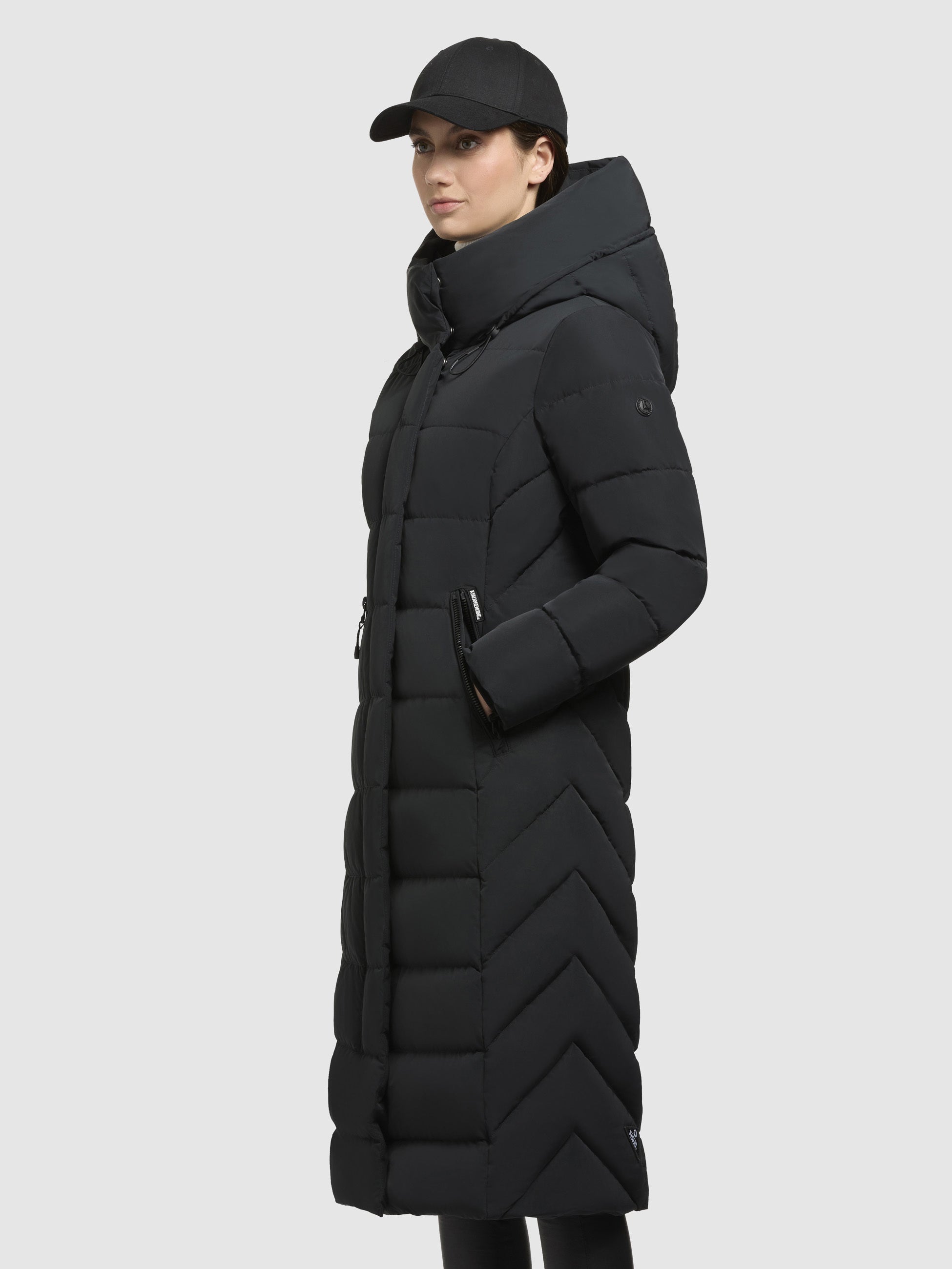 khujo-mantel-sensy-dunkelgrau-steppmantel-wadenlang-damen-regular-fit image 5