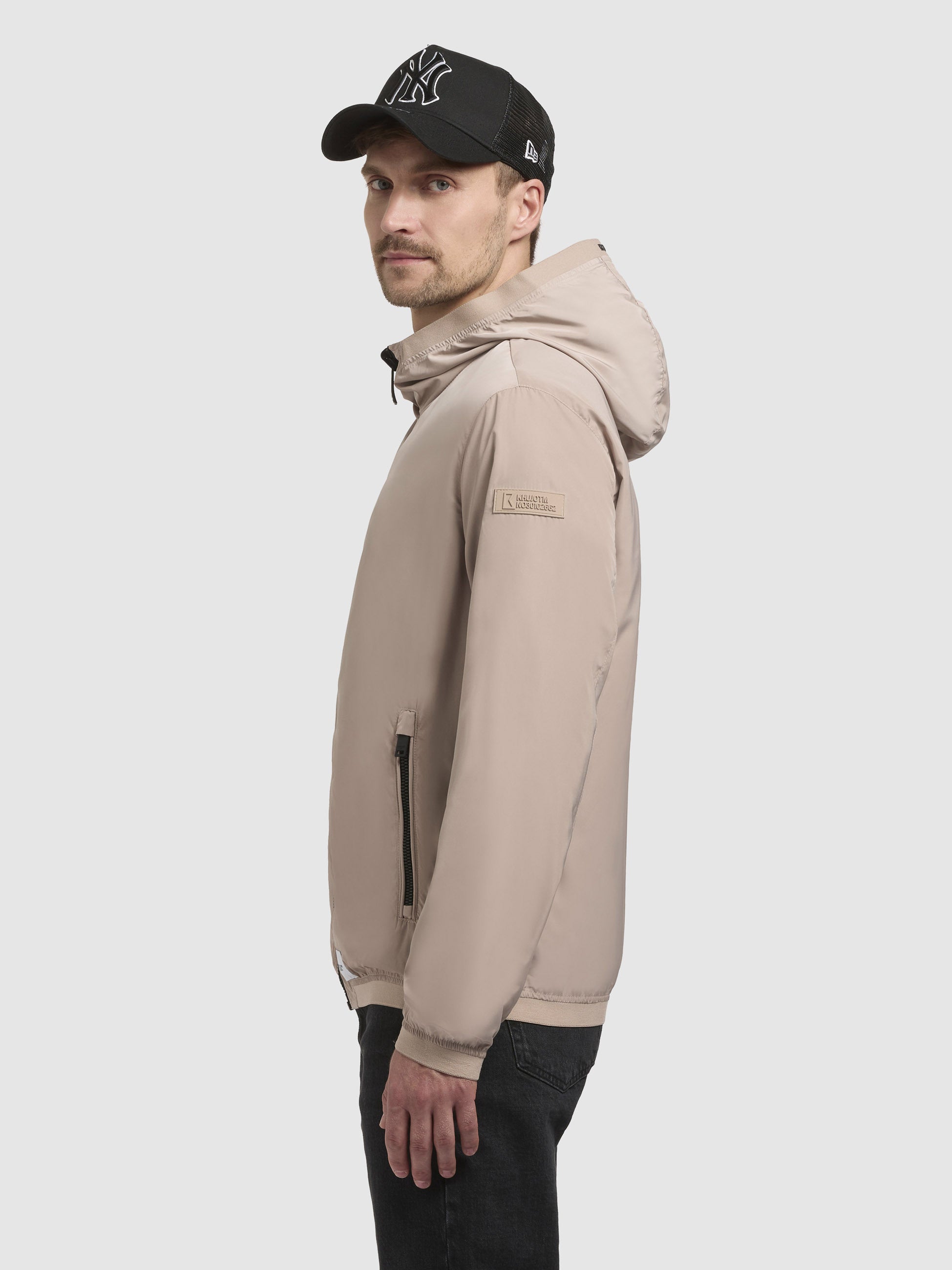 khujo-jacke-ferd-damen-blousonjacke-beige-regular-fit image 5